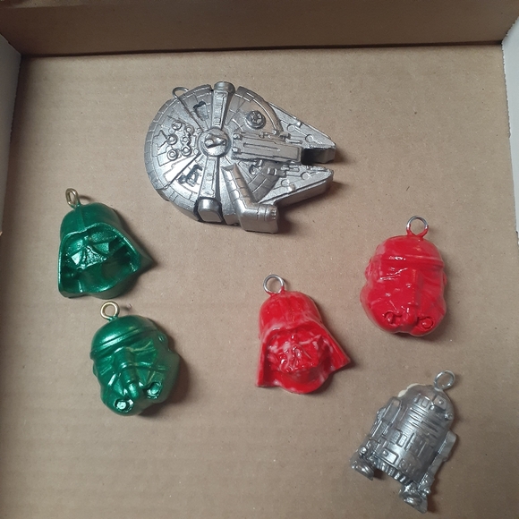 Star Wars Ornament Set Six Piece Set Hand Made - Picture 3 of 15